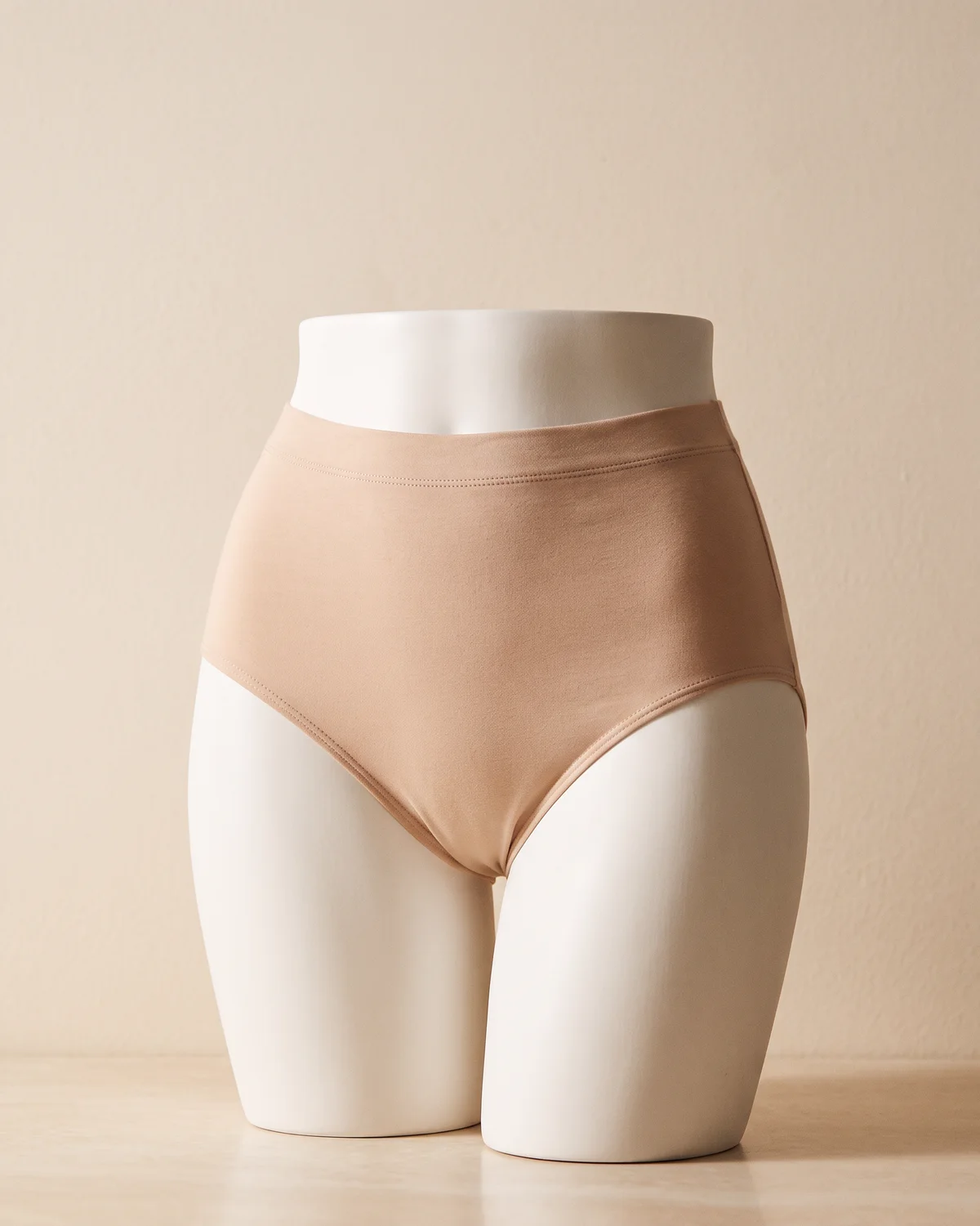 The bikini line area shown on a ceramic figure
