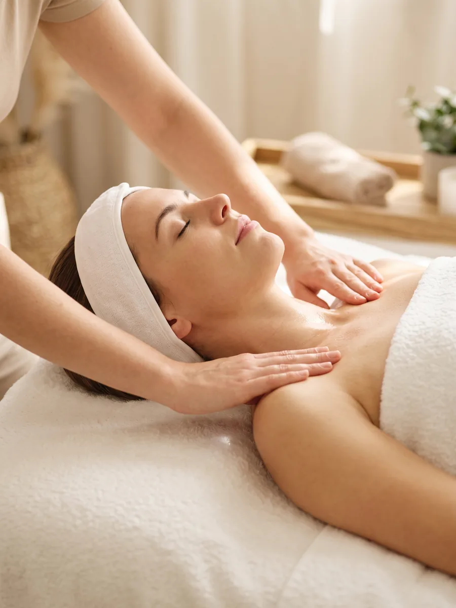 Neck and shoulder massage